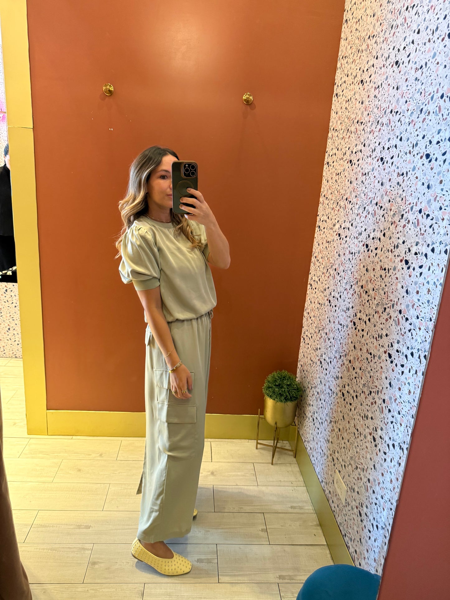 Sage Tzniut skirt set