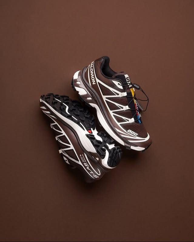 Brown XT6 Salomon