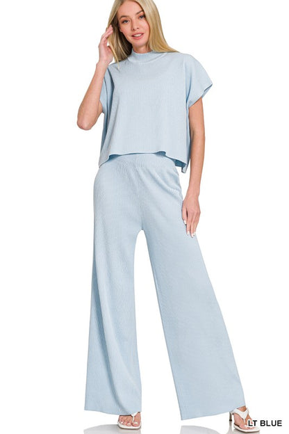 Light Blue set de viaje line texture 20 junio
