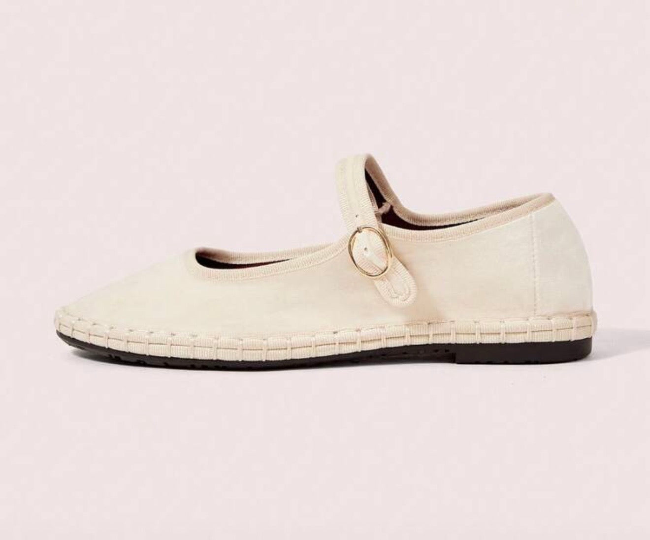 Cream DT Flats