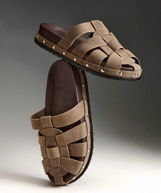 Aesthetic mule Flats