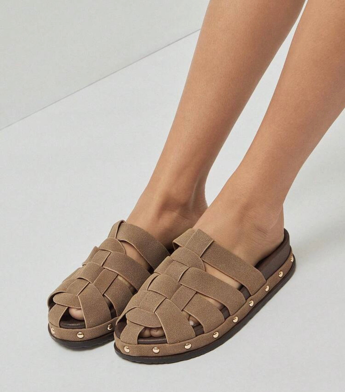 Aesthetic mule Flats
