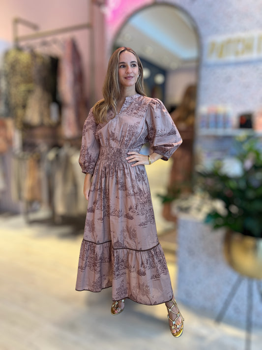 Latte D inspired dress