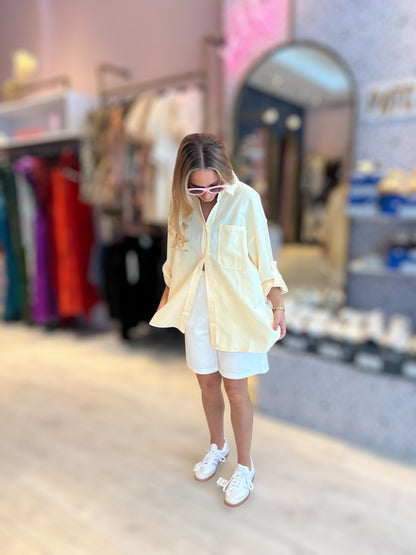 Butter yellow shirt