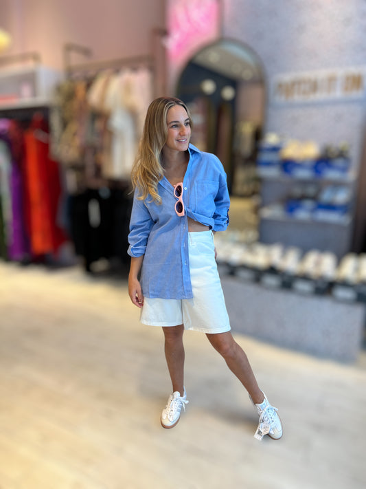 Blue shirt