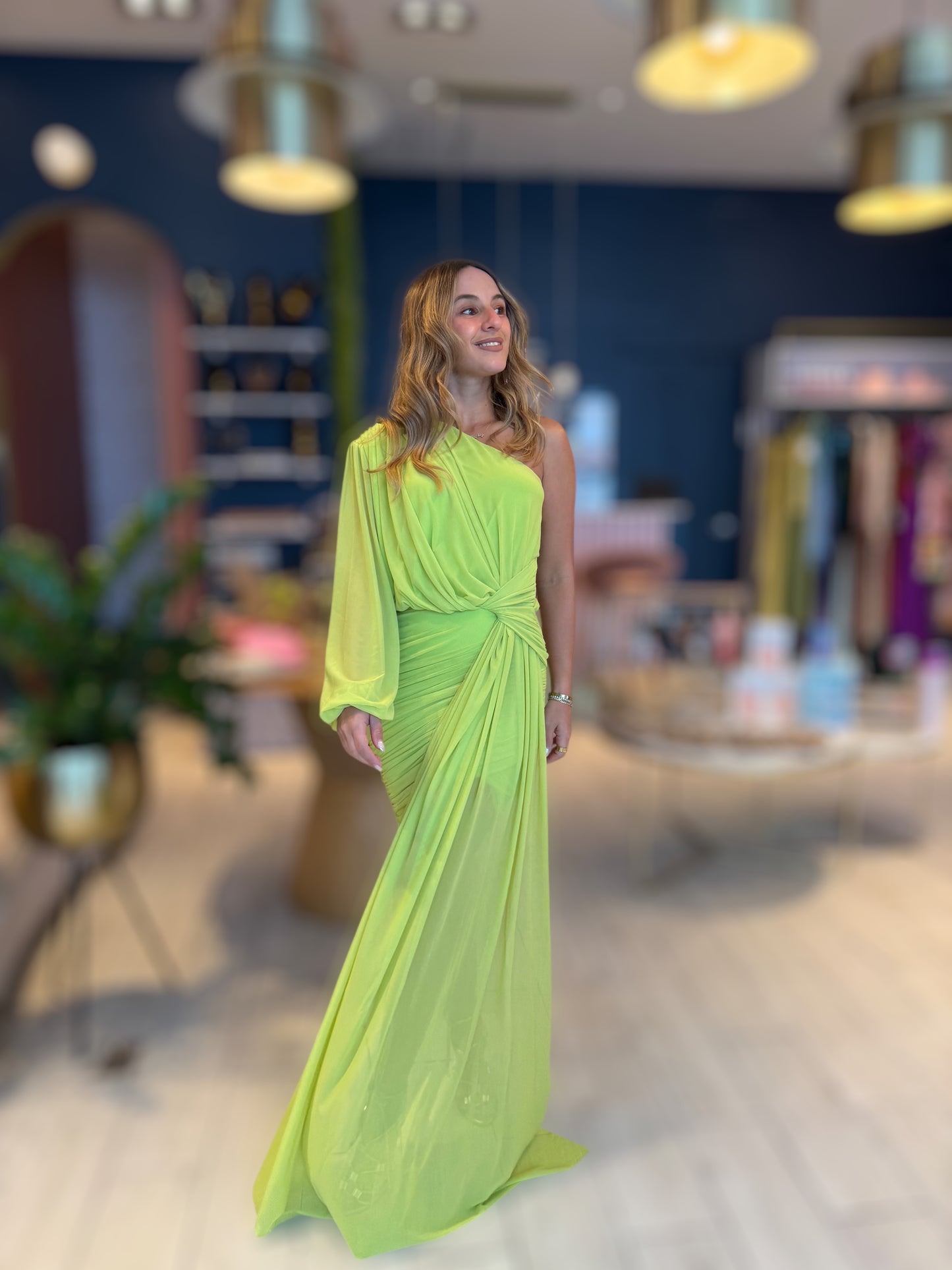 Alexandra's One shoulder Dress