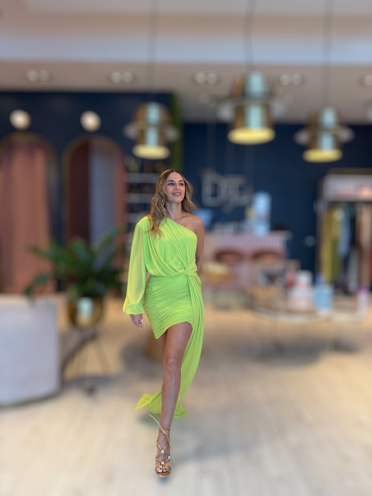 Alexandra's One shoulder Dress