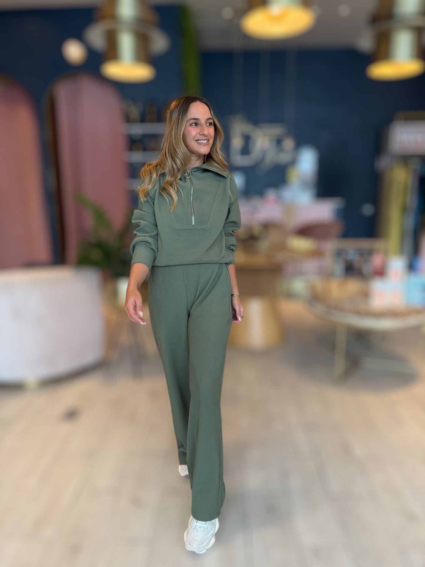 Olive collared set de viaje