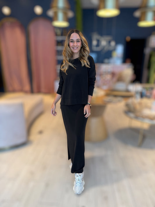 Black Tzniut Dress set