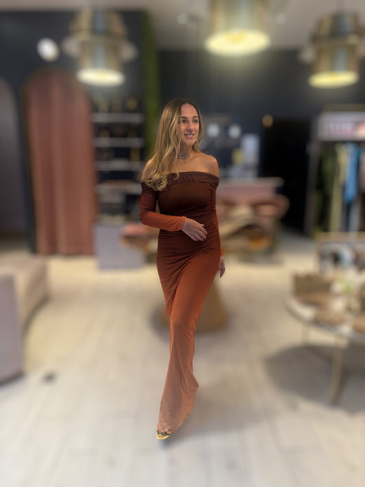 Zahara off shoulder dress