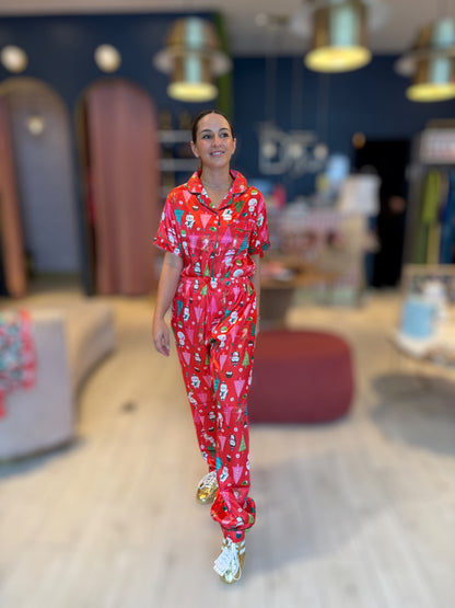 Christmas pijama Pink Tree