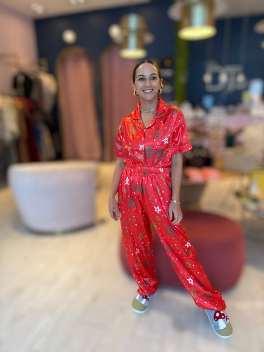 Red Christmas pijama