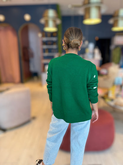 Green  Ugly Christmas sweater