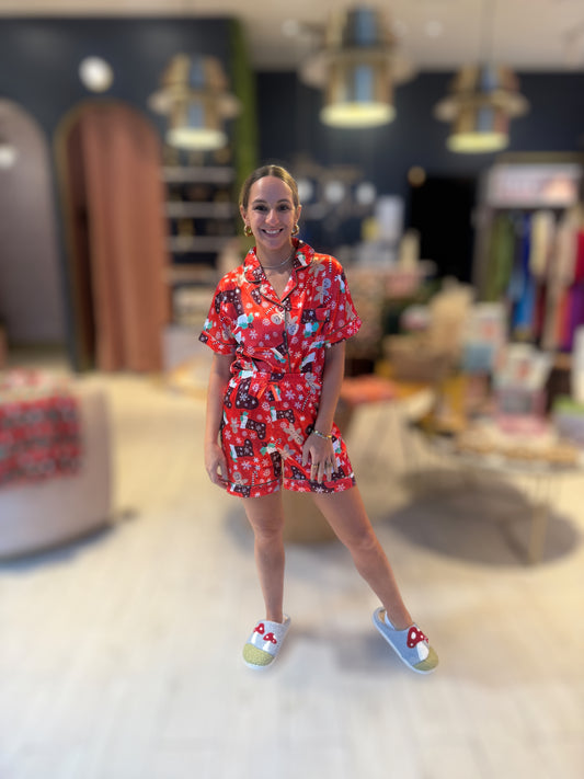 Red Christmas pijama