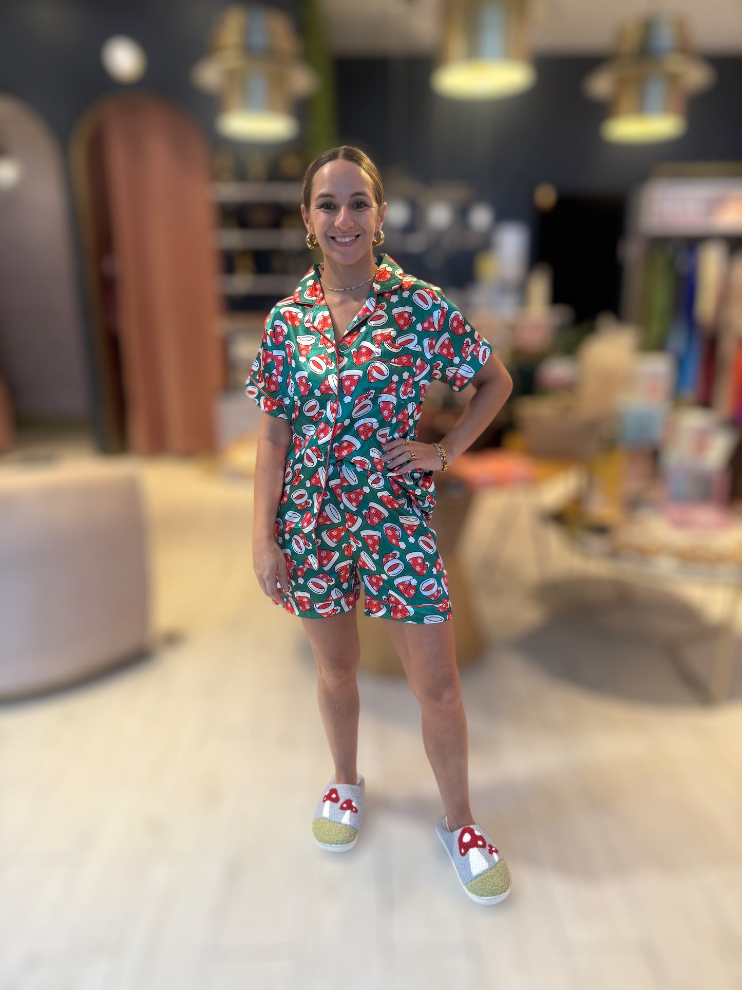 Green Christmas pijama