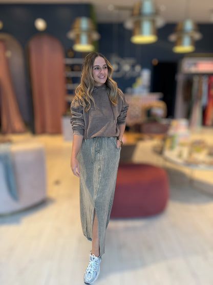 Terra Tzniut skirt set de viaje