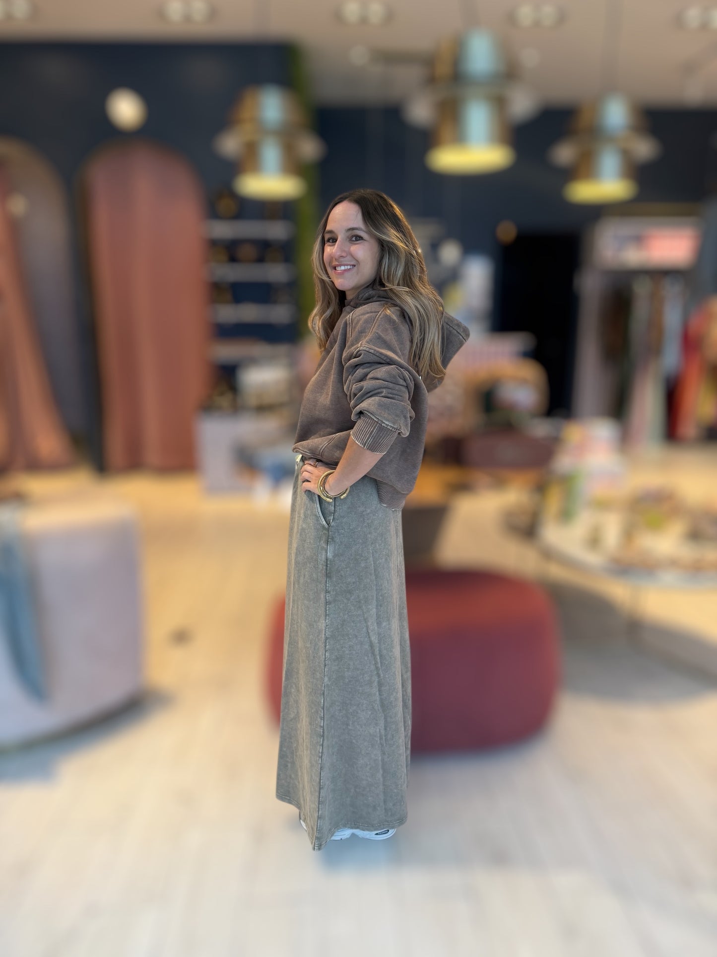 Terra Tzniut skirt set de viaje