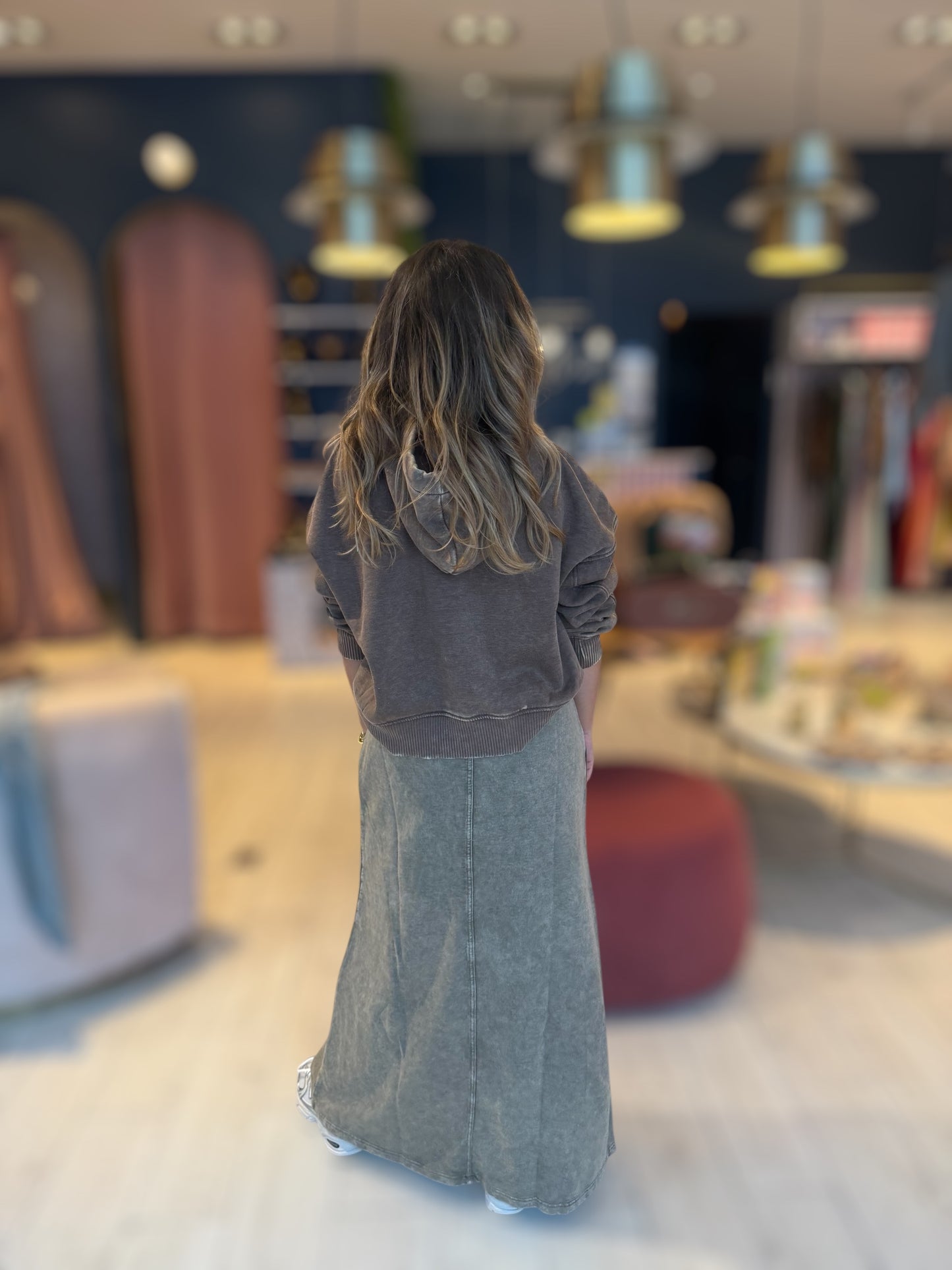 Terra Tzniut skirt set de viaje