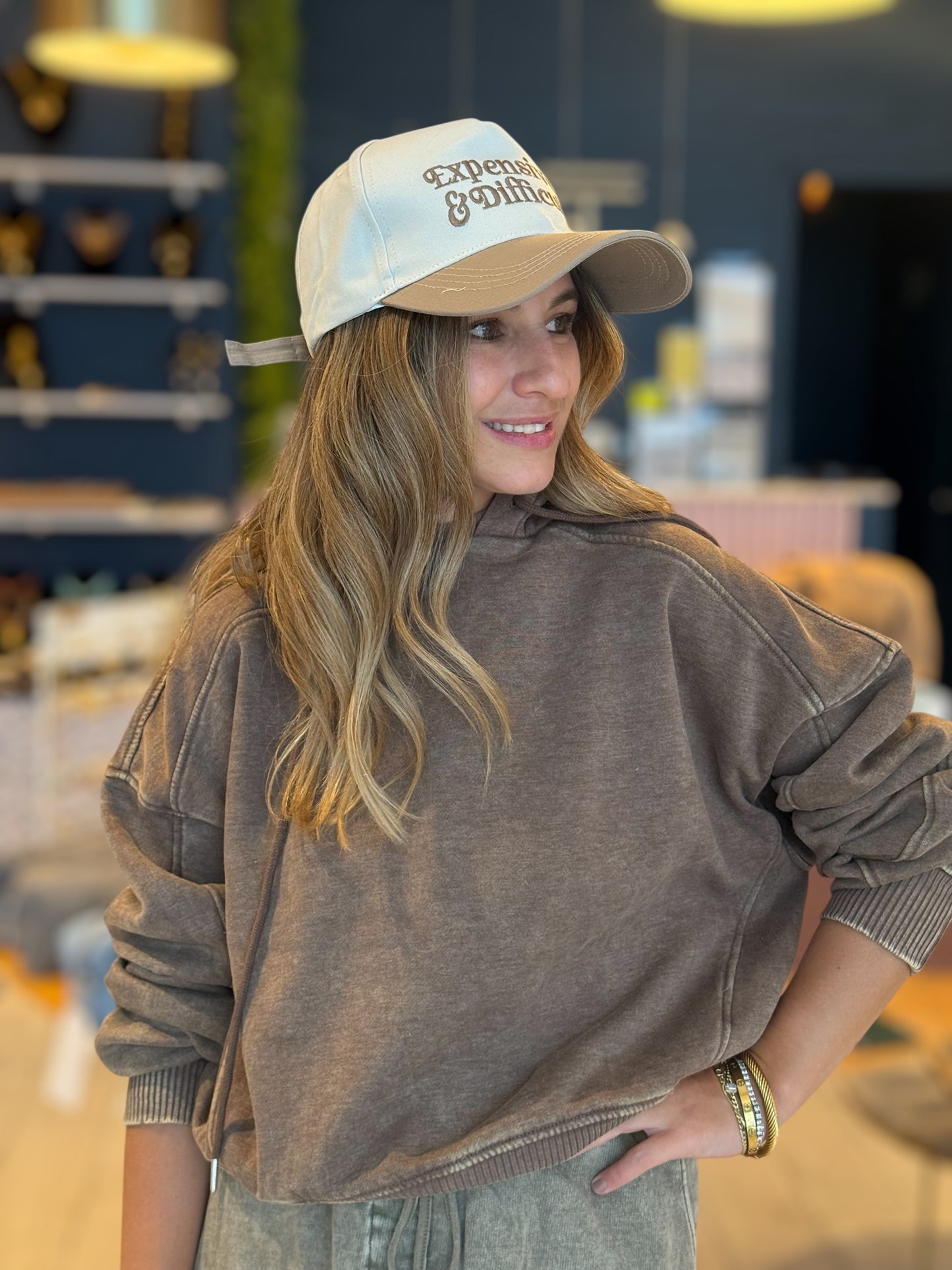 Mockha expensive & difficult hat