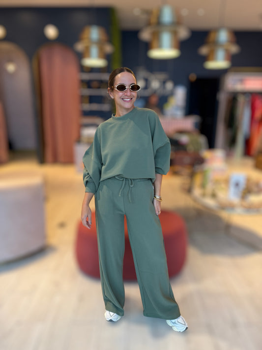 Olive set manga larga de viaje