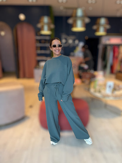 Esmerald manga larga set de viaje