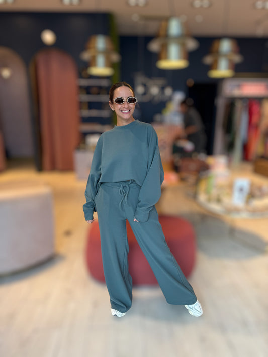 Esmerald manga larga set de viaje