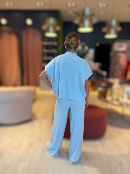 Light Blue set de viaje line texture 20 junio