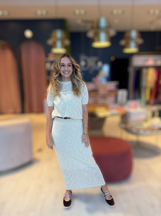 Nude Tzniut skirt set