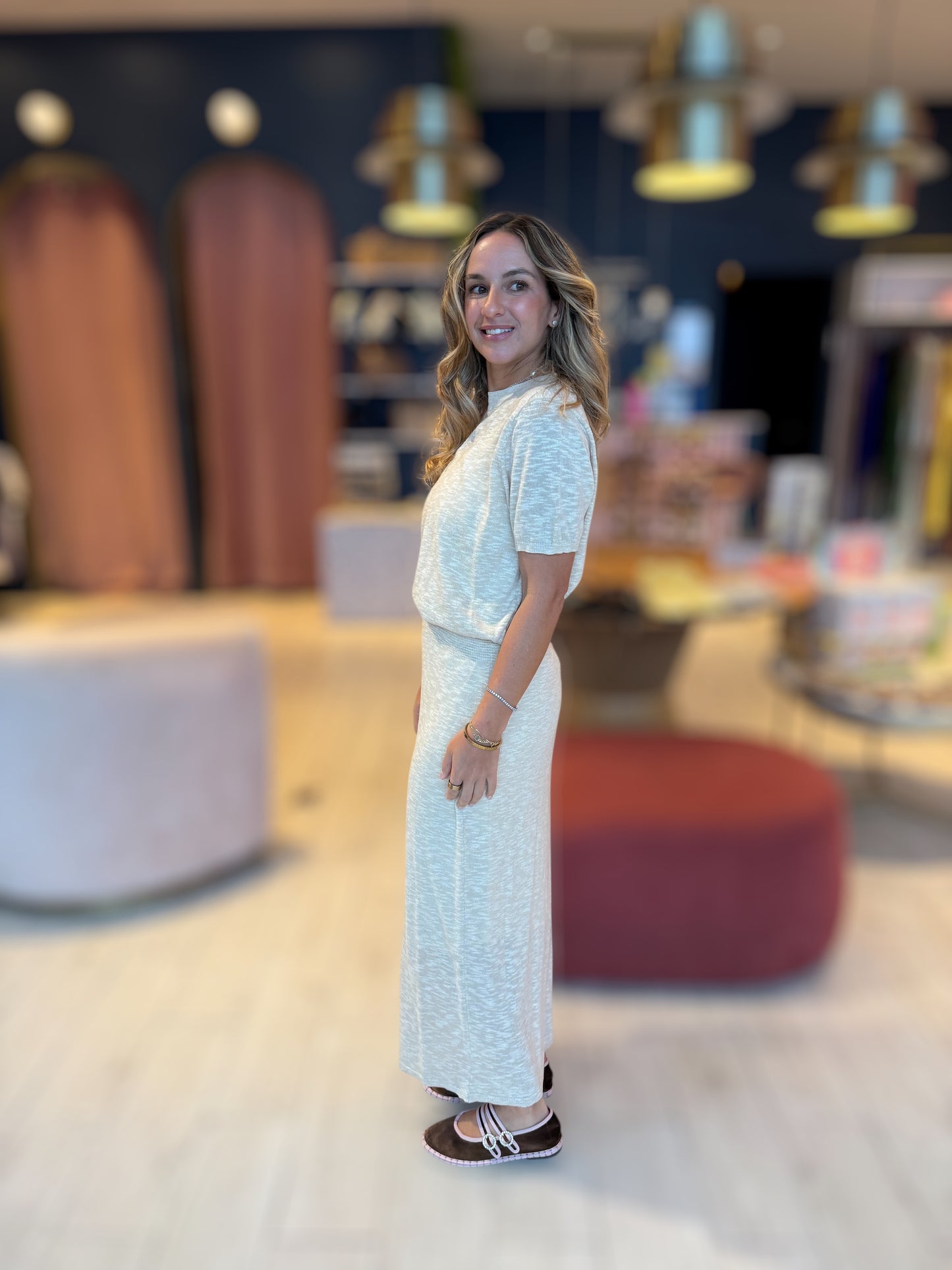 Nude Tzniut skirt set
