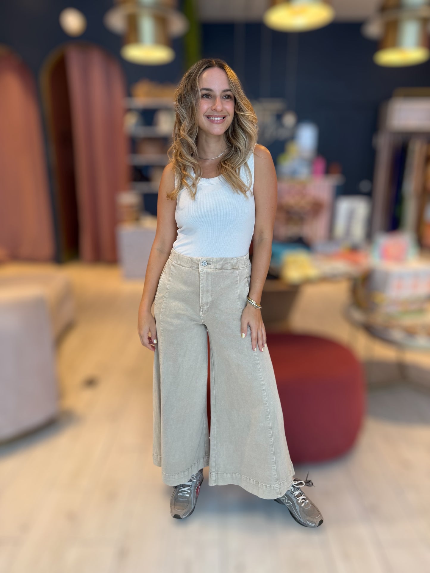 Nude denim  flare pants  20 junio