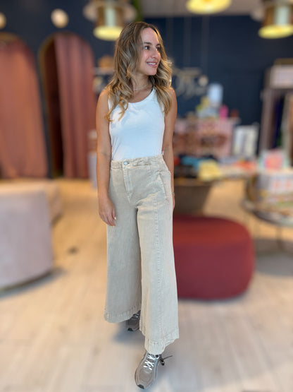 Nude denim  flare pants  20 junio
