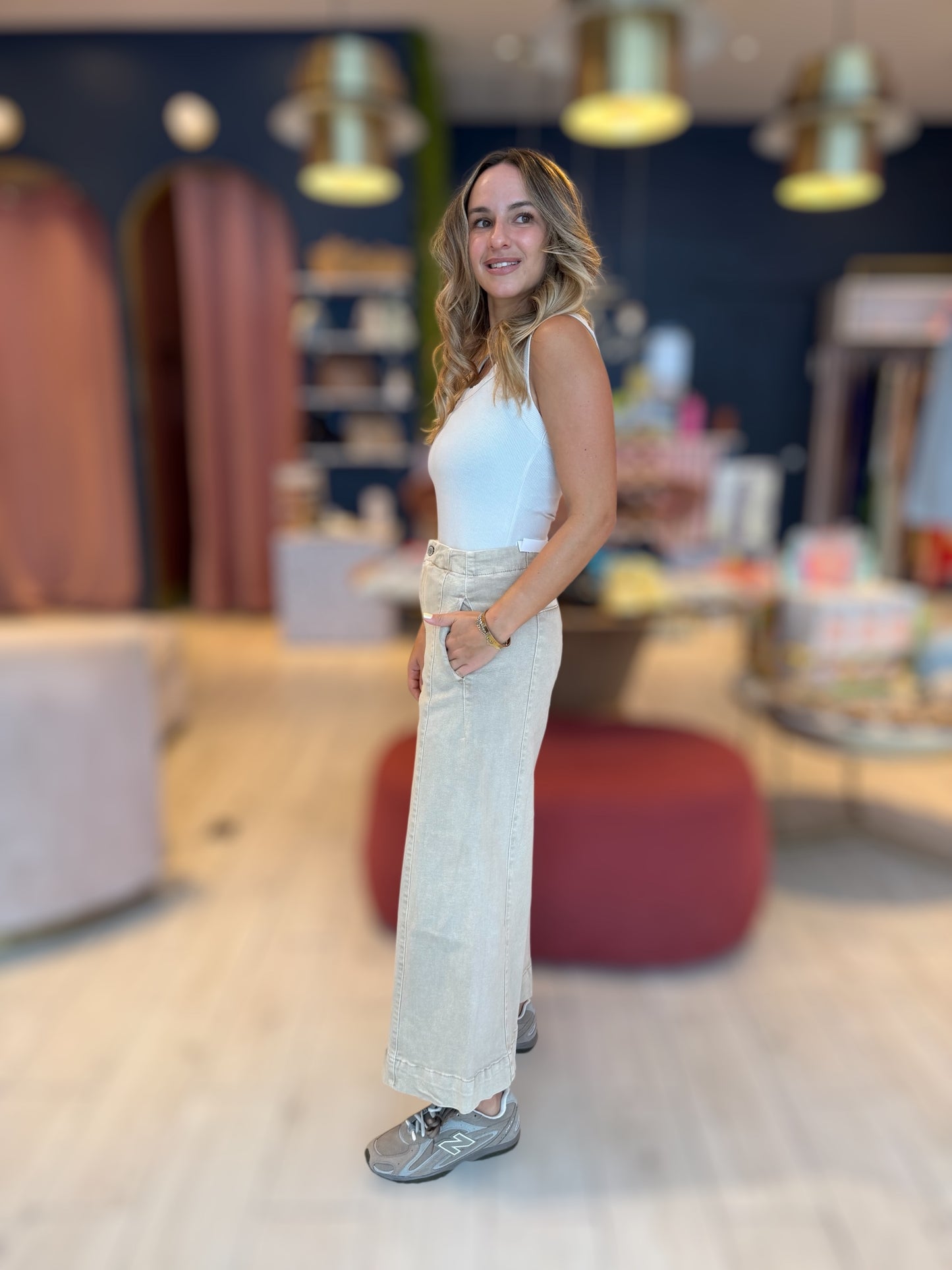 Nude denim  flare pants  20 junio