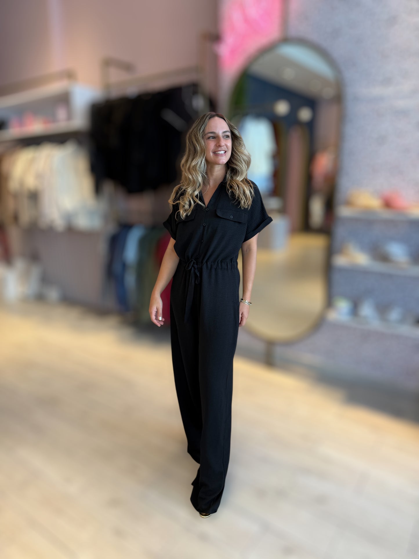 Black Comfy Jumpsuit