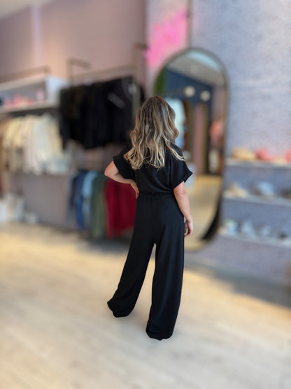 Black Comfy Jumpsuit