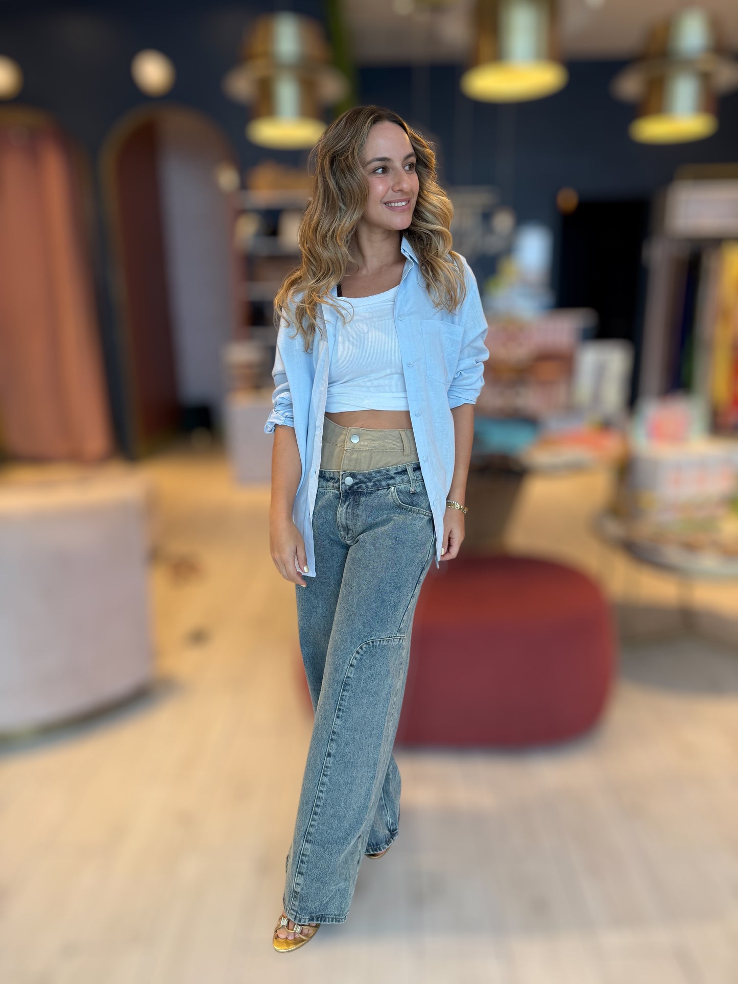 Blue shirt