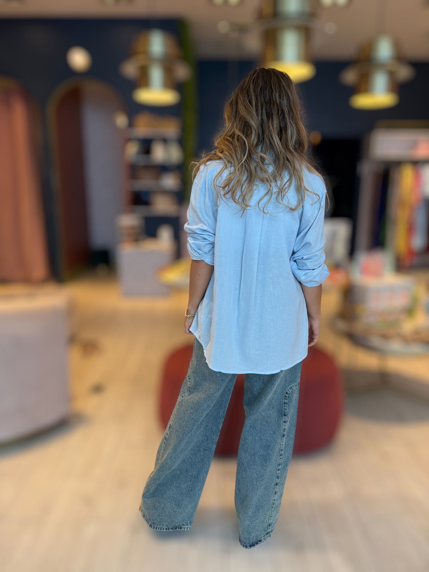Blue shirt