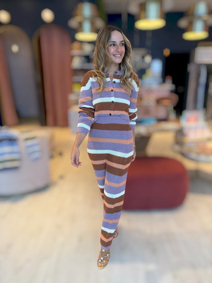 Capri crochet Lavender Tzniut set