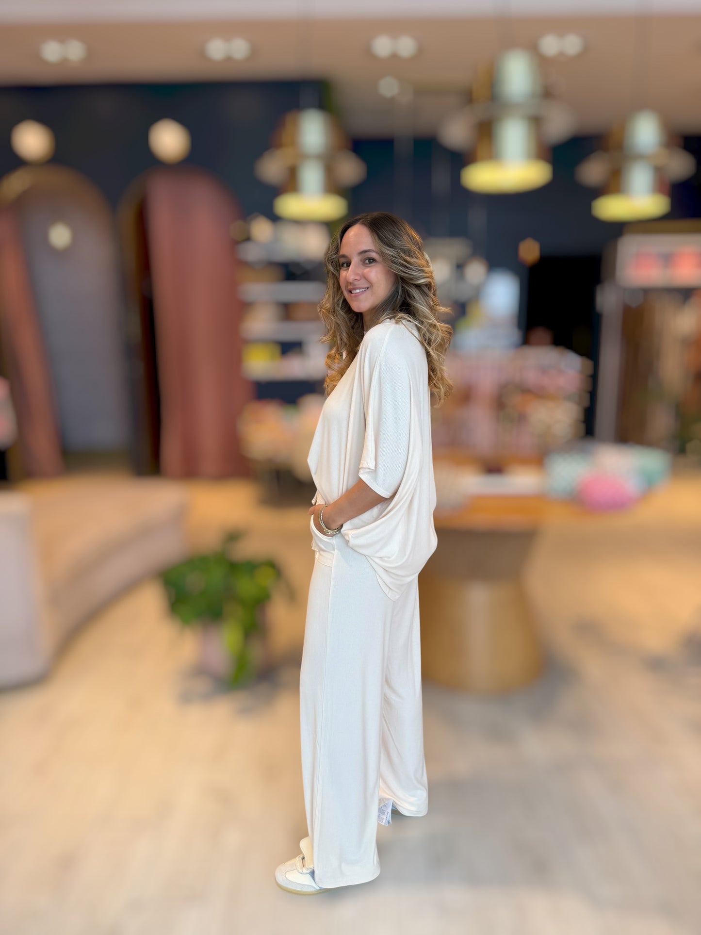 Beige Comfy set de viaje