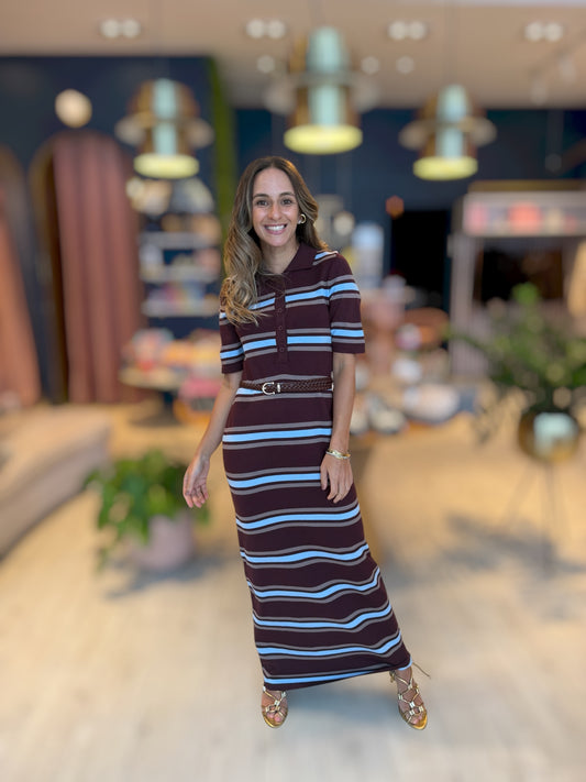 Knitted Polo Dress