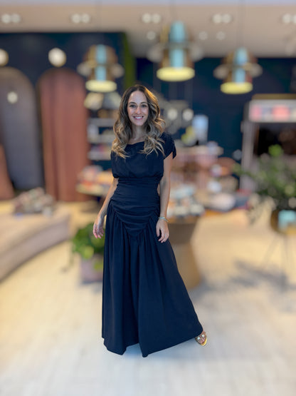 Navy Santorini Dress