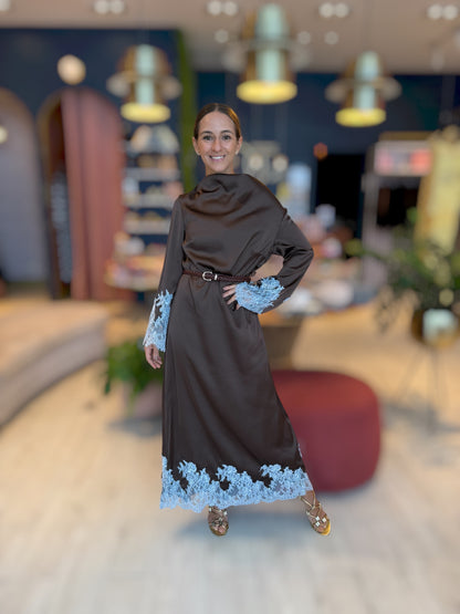Brown lace Dress