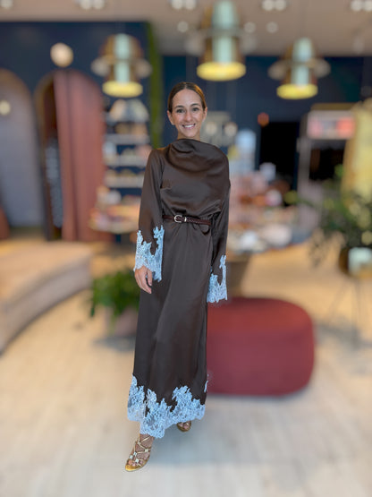 Brown lace Dress