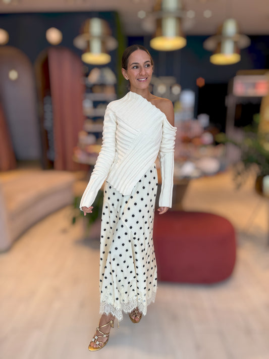 Polka dots skirt