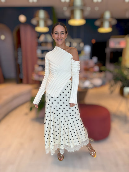 Polka dots skirt