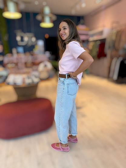 Light Pink 100% Cotton tshirt