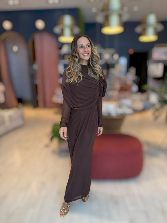 Brown oía Dress