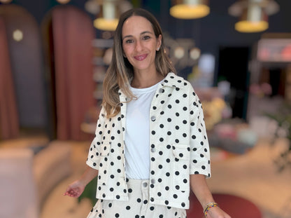 Polka dot Jacket