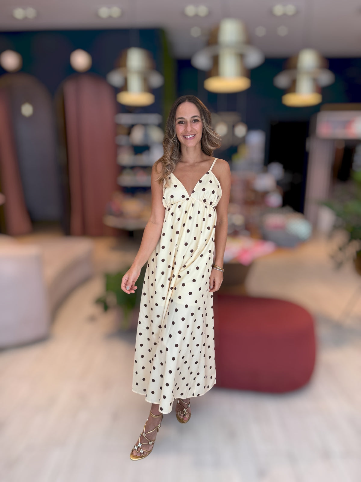 Butter yellow dress