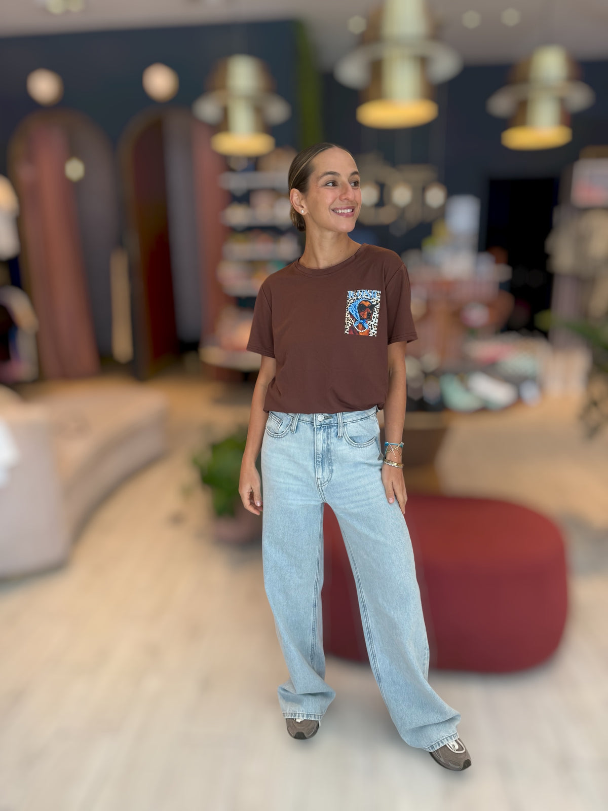 Brown Iconic tshirt