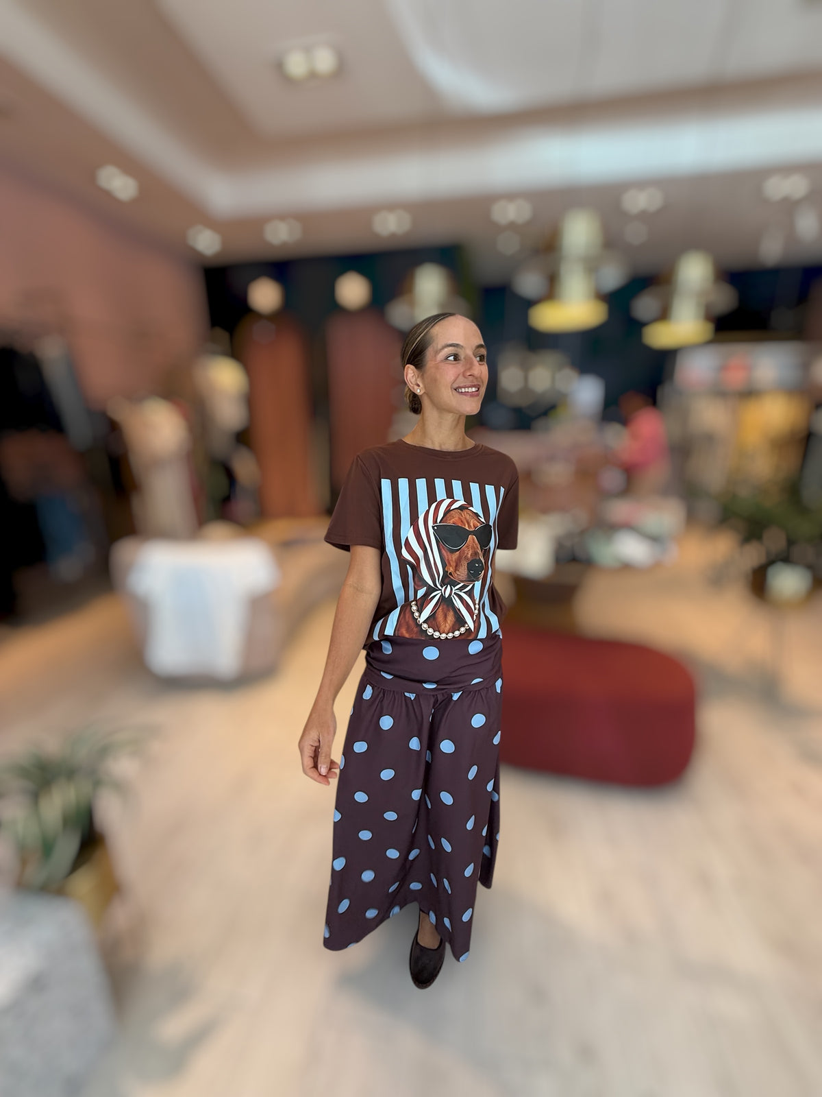 Brown Iconic tshirt